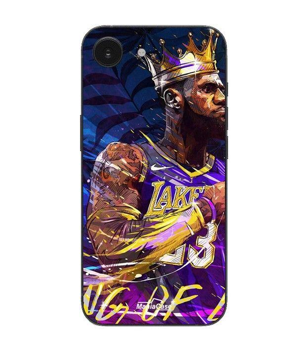 Maniacase Case For Iphone 16E NBA Los Angeles Lakers Lebron James Poster  Buy cheaply on Joom