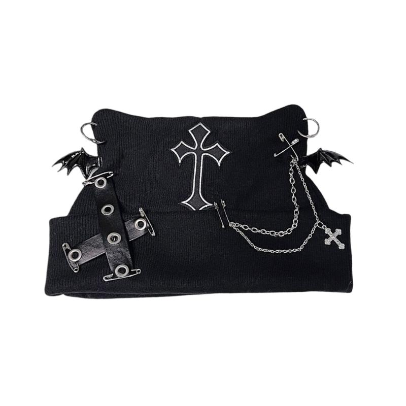 

Модная вязаная шапка для косплея, зимняя шапка-пуловер, повседневная уличная одежда, шапки-бини, реквизит для фотосессий, женская, мужская, дышащая вязаная шапка 1