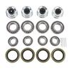 4 Set Trailer Wheel Hub Kit 25520 15123 245 Bearings 21333TB 10 10 22333TB 10 36 Seal Cotter Pin Fit 5200 6000lb Axles