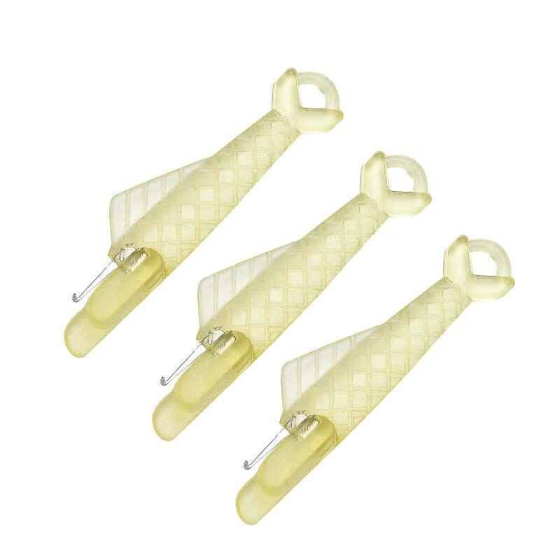 

Fish-Shaped Plastic Needle Threader