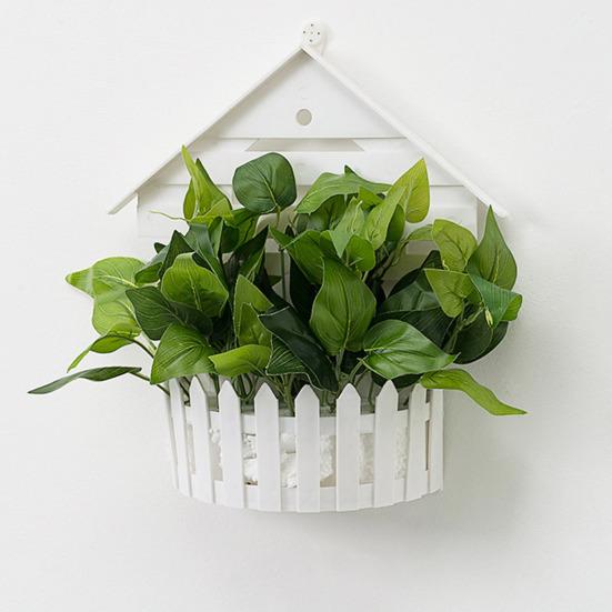 Yousheng Hanging Flower Basket, Sustainable Use Handcrafted Unique Design, Durable Wear-Resistant Home Decoration, for Balcony Garden