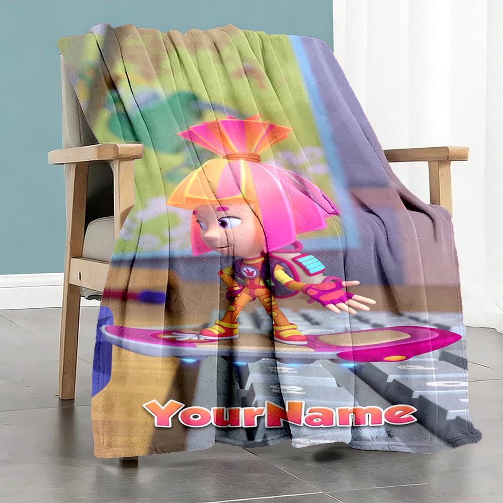 Fixies Customize Text Blanket Gift Customizable Blanket Ultra-Soft Perfect for Home Decor Nap Living Room Bedding Four Seasons Multipurpose