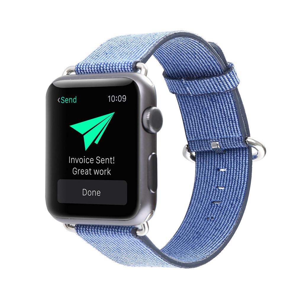For Apple Watch Multi Color Woven Adjustable Strap For Fashionable Men And Women