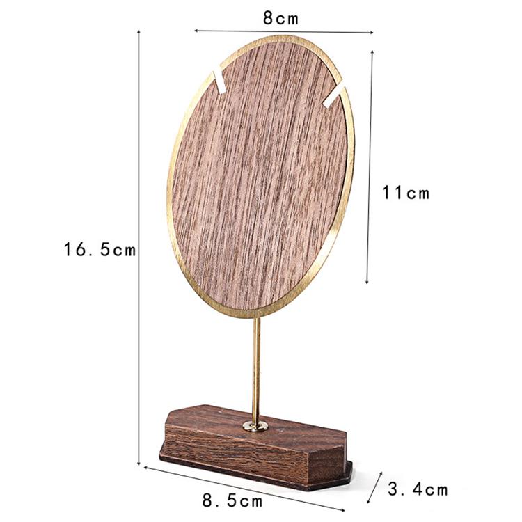 Factory Metal Wood Jewelry Display Stand Necklace Earring Jewelry Display Props Holder