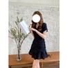 Small dress women's fashion new summer large size women's clothing waist thin fishtail short skirt