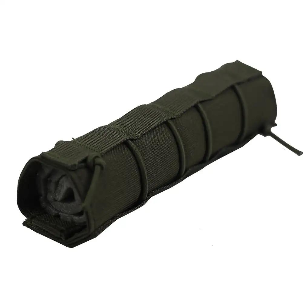 Husa Tactică de Exterior pentru Silencer Airsoft Pânză Protectoare Panou Scule Husă Silencer Geantă Tub Vânătoare Echipament Câmp CS
