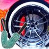 Car Wash Towel, Car Wash Brush - Car Wash Wheel Hub Brushing Wheel Hub