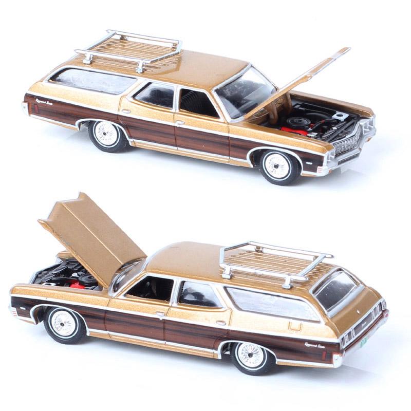 

Auto Star AW 1/64 Scale Old 1970 Chevrolet Impala Kingswood Estate Station Wagon Diecast & Vehicles Chevy Metal Car Model Toy