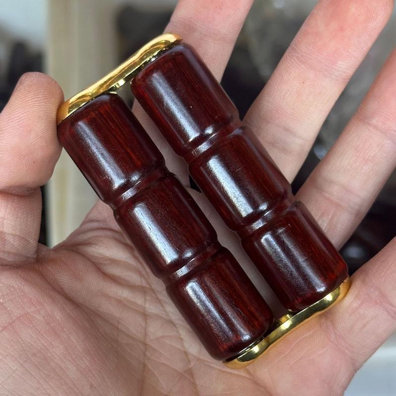 

Эспандер для рук с ручкой из сандалового дерева для мужчин и женщин, тренировка силы рук, упражнение, снятие стресса, инструмент для релаксации слоновая кость