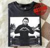 Retro Michael Myers Shirt, Funny Heart Hands Horror Graphic Tee, 90s Bootleg Halloween Movie T-Shirt, Comfort Colors Pepper Apparel