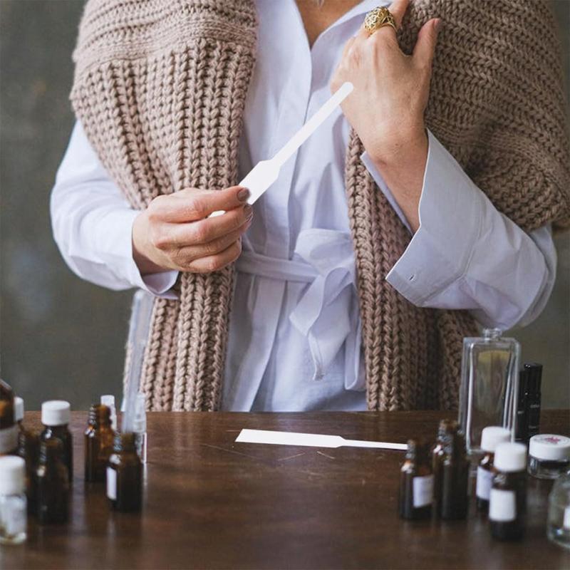 100pcs Perfume Test Strips Pracctical Premium Useful Creative Blank Incense Paper Perfume-Blotter Incense Testing Paper Perfume