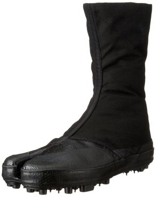 Margo Tabi Socks, 10-Spike Type II, 10449, Unisex, Black, Size 27.0 Cm