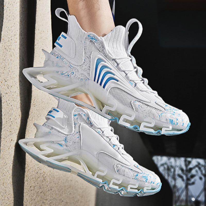 Men's Large Blade Running Shoes, Casual Running, Summer Breathable Sports Shoes