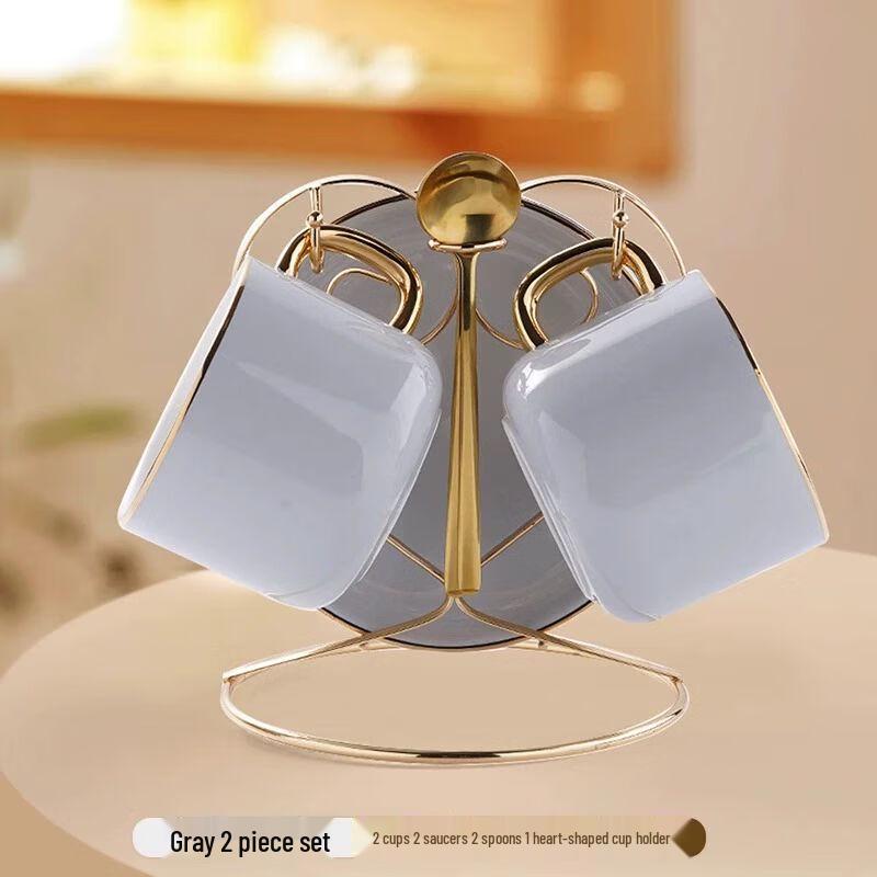 TXRMDX European Style Ceramic Coffee Cup Set