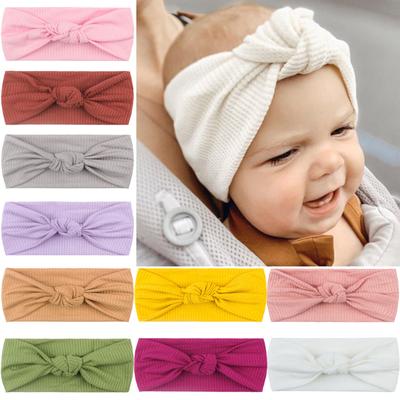 Baby Nylon Stirnbänder Haarbänder Haarschleife Gummibänder Haarschmuck für Baby Mädchen Neugeborene Kleinkinder Kinder