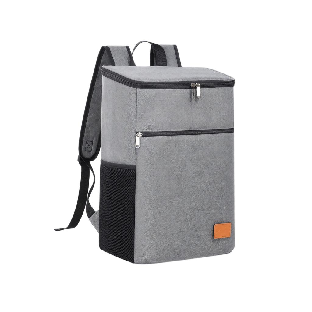 Oxford Fabric Insulated Backpack with Zipper Large Capacity Thermal Cooler Bag for Outdoor Use and Food Storage
