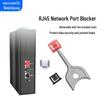 Weizhikong RJ45 Network Port Lock Plugs (1000 Pcs with 10 Keys)