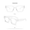 Classic Fashion Square Frame Women Full Frame Sun Protection Glasses For Men Daily Life Shades Eyewear Accessories Gift