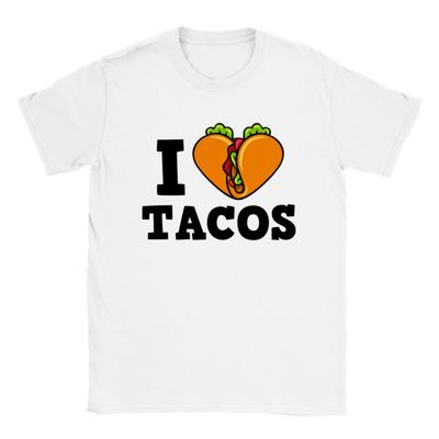 I Love Tacos - Classic Unisex Crewneck T-shirt Unisex T-Shirt