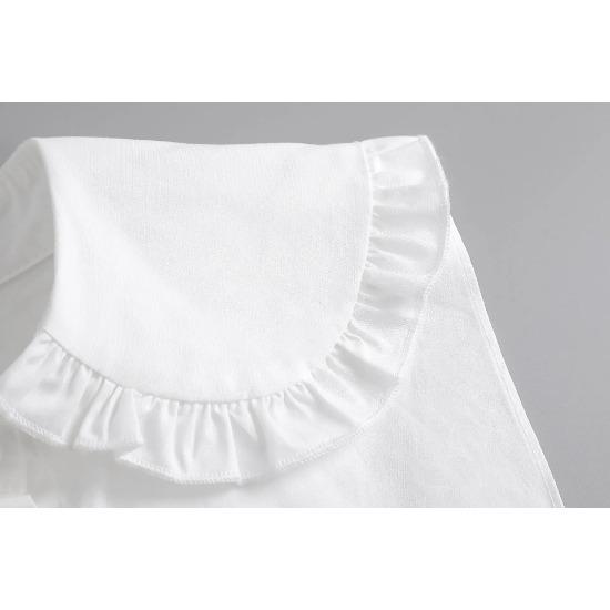 Women Fashion Lapel Fake Collars for Womens Shirt False Collars Button Down Detachable Half Shirt Collar Clothes Accessories