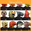 Tier-Serie Latex-Tier-Maske Für Cosplay Und Halloween-Party-Spaß