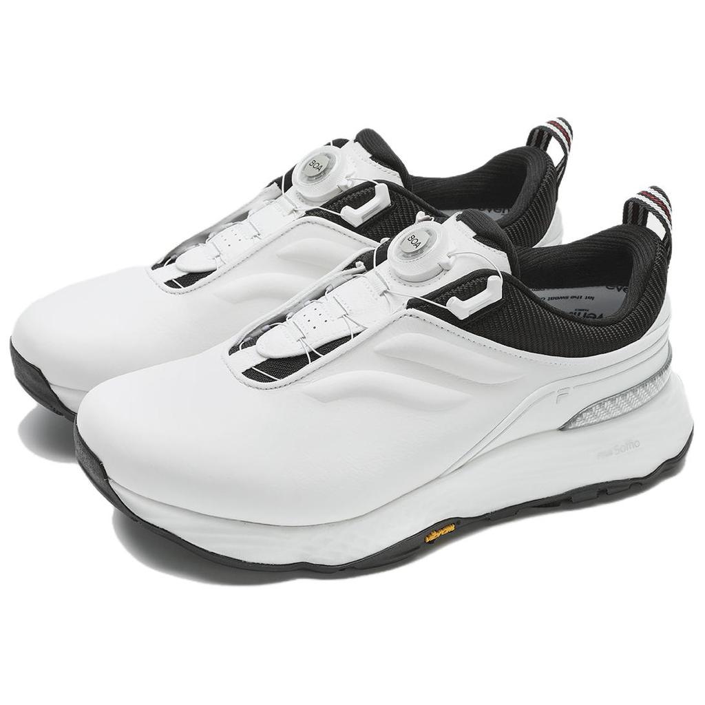 FILA GF Velocity Comfortable Minimalist Low-Top Golf Shoes Men sneaker White A12M441717FBB