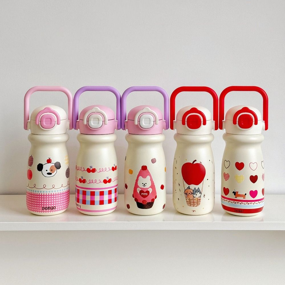 Keeps Cold and Heat Durable Vacuum Flask Stainless Steel Travel Thermal Cup Children Girls Boy