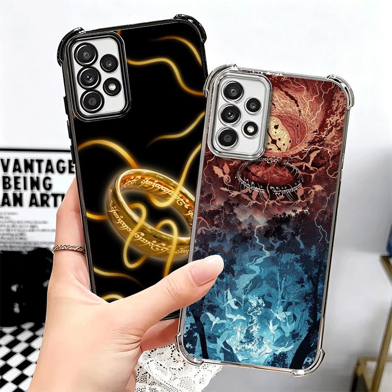 The L-Lord of The R-Rings Soft Phone Case For Samsung A17 A27 A07 A37 A57 A16 A56 A15 A55 A14 A54 A13 A53 A26 A36 A25 A35 A24 A3