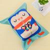 NEW Random Color Style Cartoon Animals Cotton Linen Tissue Box Towel Napkin Dispenser Storage Bag Paper Holder Cover Tissue Case