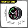 Compact And Waterproof Shower Wall Clock with Suction Cup, Easy-to-read Materials, Suitable for