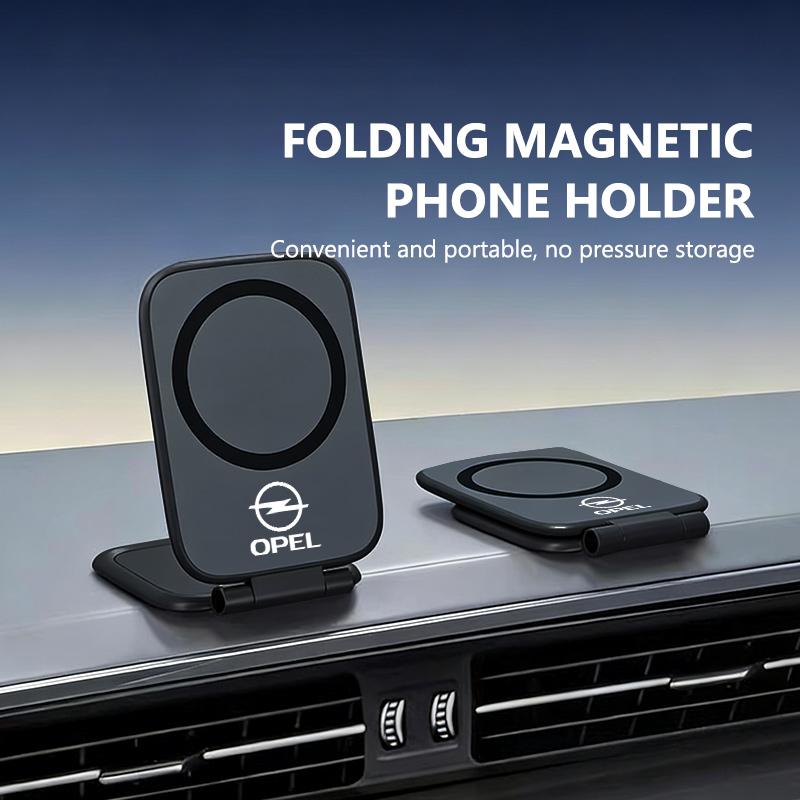 Car Magnetic Phone Holder Foldable Anti-shake Navigation Phone Stand For Opel Insignia Astra G J F K Vectra C H Corsa C B D