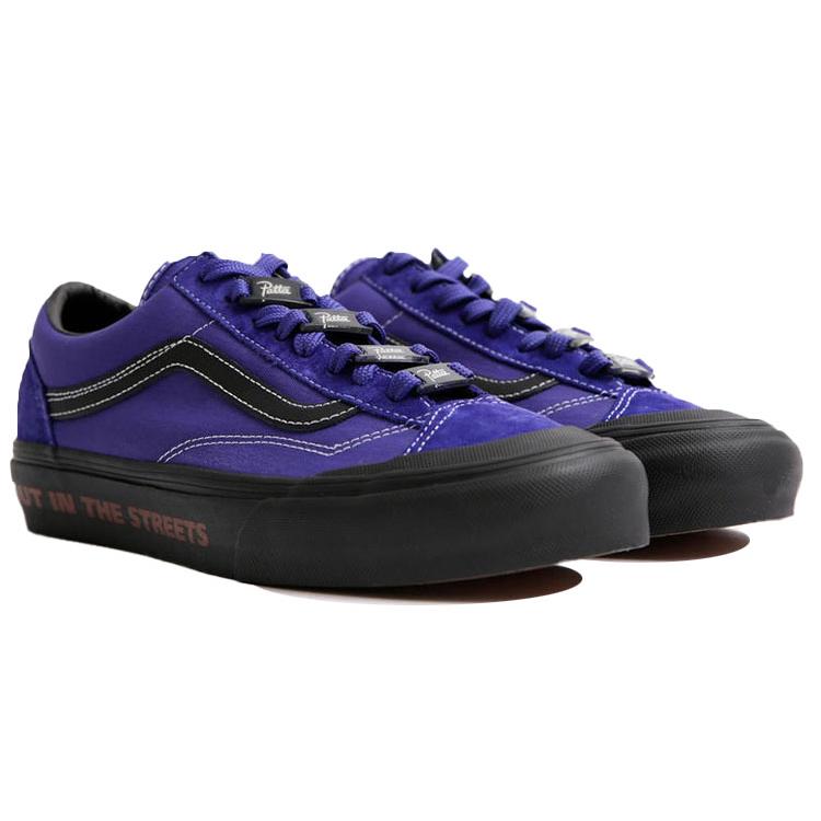 Vans Patta X Vault Style 36 Tc Vlt Lx 'Blue Black' Women's VN0A5EFMW30