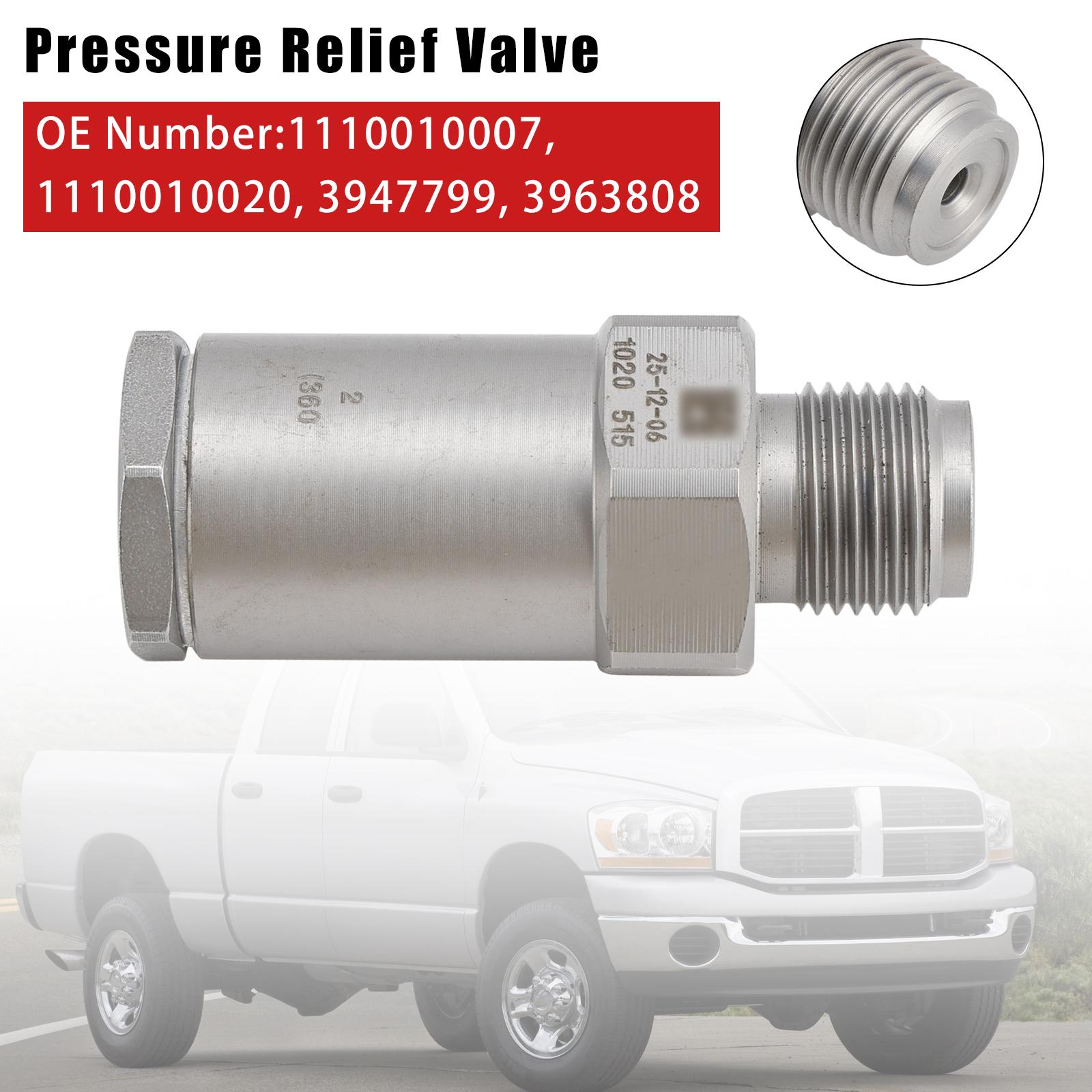 

3963808 Pressure Relief Valve for Dodge 2500 3500 Cummins 5.9L 2003-2007