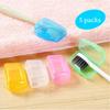 Candy Colored Travel Portable Toothbrush Box Travel Toothbrush Head Cover Toothbrush Protection Cover Portable Toothbrush Cover