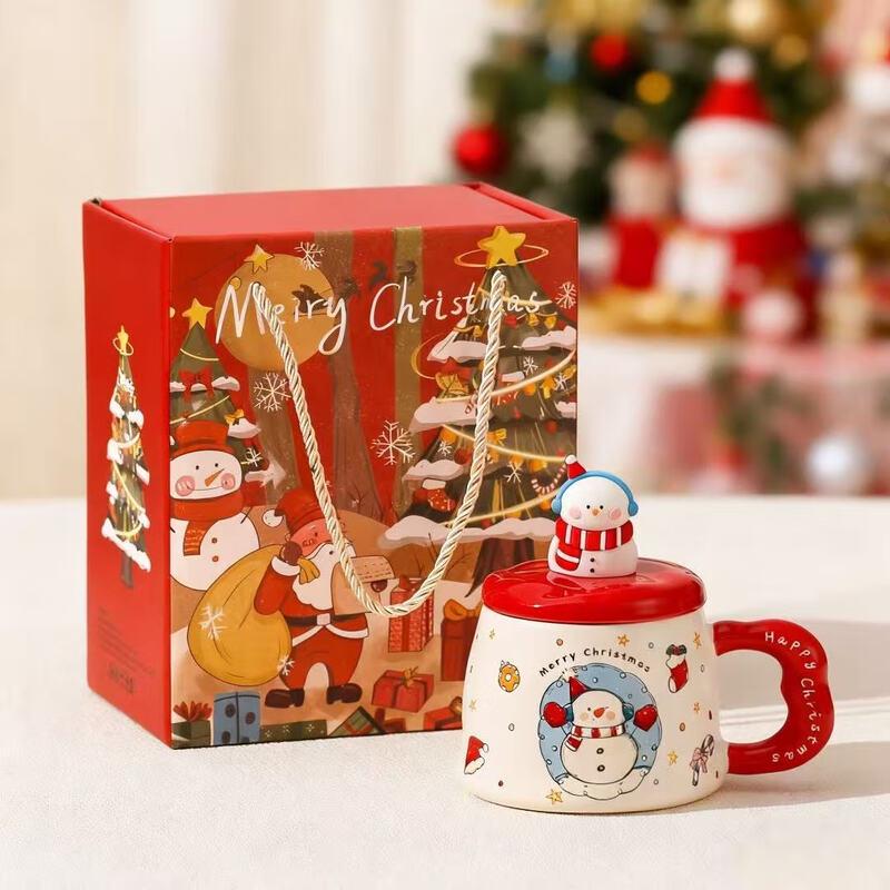 Snowman Christmas Ceramic Mug