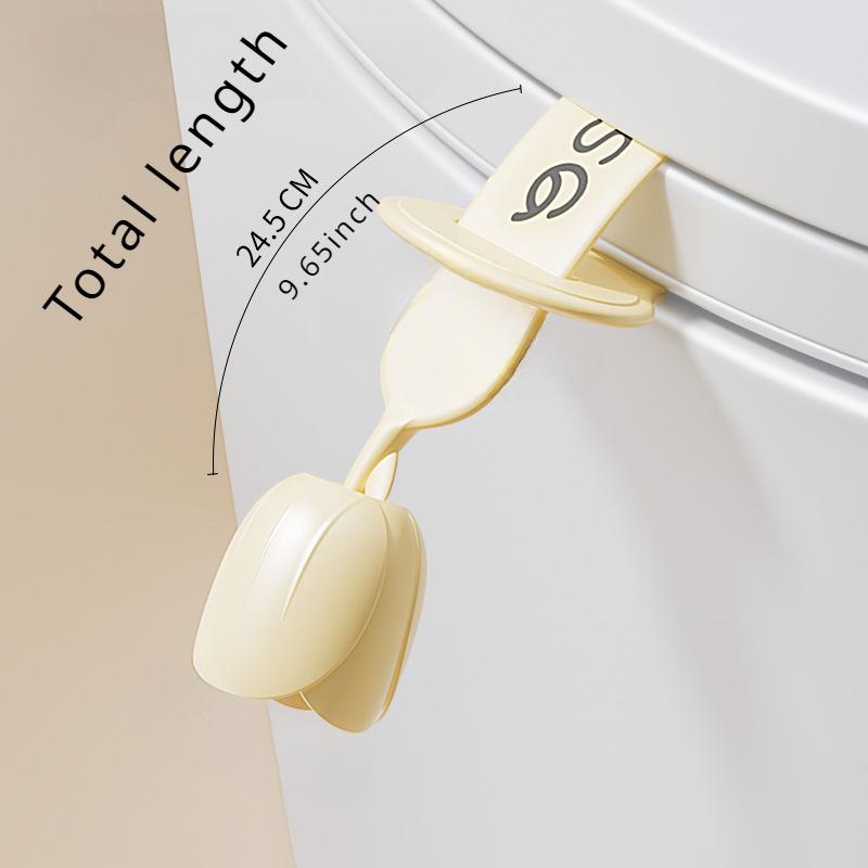 2pcs Toilet Lid Handle Detachable Seat Clip Toilet Holder Lifter Animal Shape Seat Toilet Accessories Seat Handle Tool