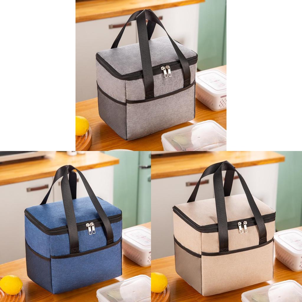 Extra-large Insulated Lunch Tote For Travel And Kitchen Storage