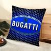 Federa per Cuscino di Lusso B-B-Bugatti Morbidissimo Peluche Corto per Divano di Casa - Cerniera Invisibile Decorazione per la Casa