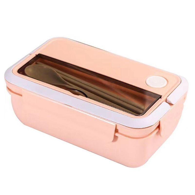 A84X-Large Capacity Student Lunch Box Korean Lunch Box Lunch Box Sealed Fresh-Keeping Box