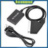 1080P HDMI-compatible To SCART Video Audio Upscale Converter Adapter for HD TV DVD for Sky Box STB Plug and Play DC Cable