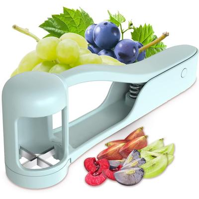 Grape Cutter Tool,Kitchen Fruit Slicer for Toddlers – Grape Quarter Cutter Safe for Kids & Babies – Handheld Fruit Cutter for Grapes,Cherry Tomatoes