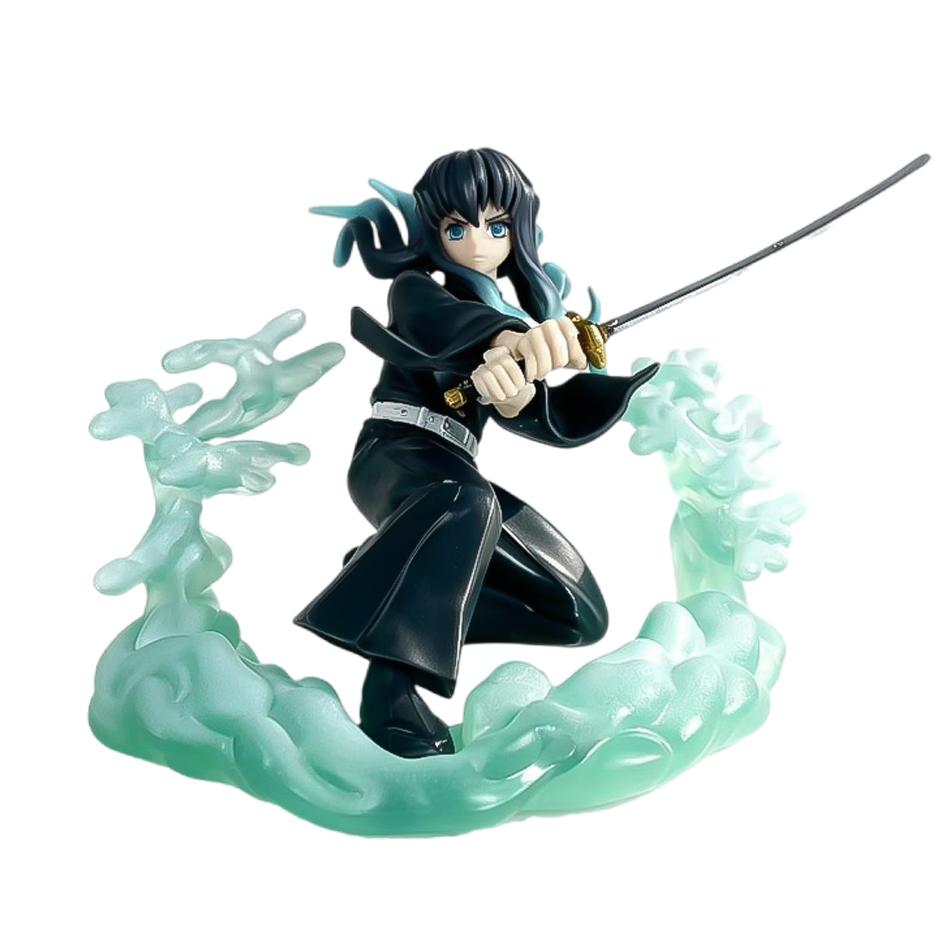 10-22cm Demon Slayer Anime Figure Kamado Tanjirou Agatsuma Zenitsu Kyoujurou Anime PVC Model Action Figure Collection Toy Gift