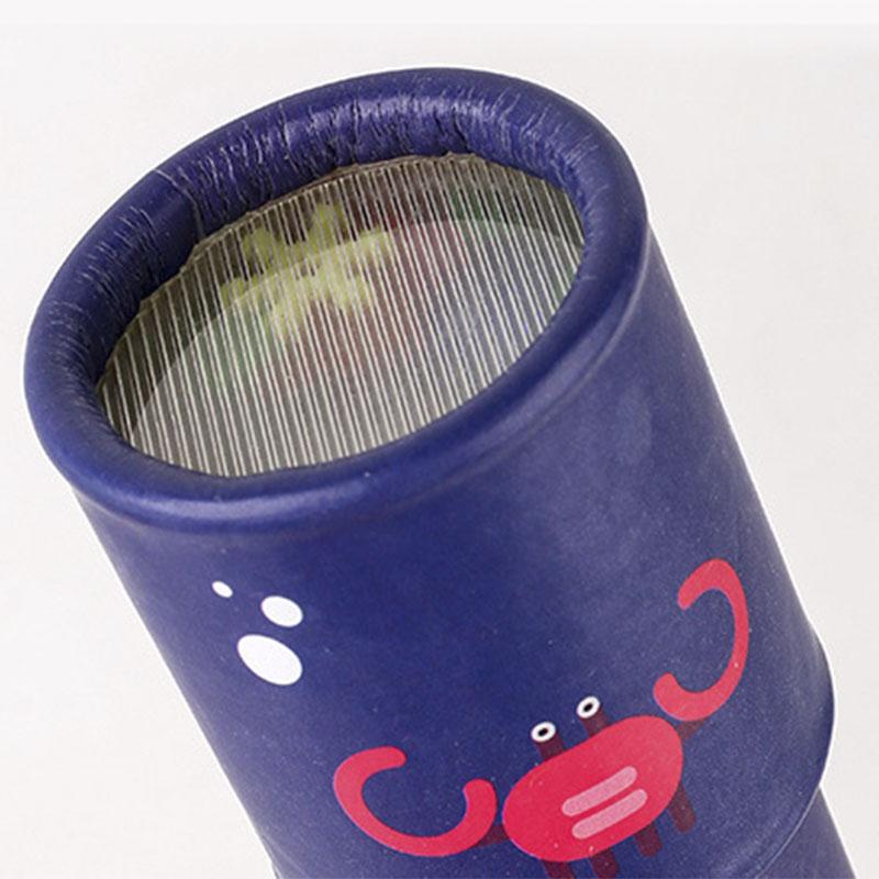 1 STÜCK Rotation Kaleidoskop Cartoon Papier Magisch Veränderlich Nicht Verstellbar Farbige Welt Spielzeug Für Kinder Klassisches Lernspielzeug