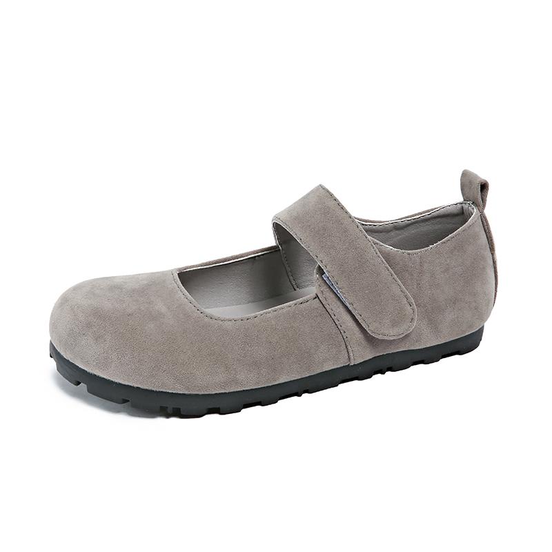 Fashion Retro French Mary Jane Shoes Spring and Autumn Women's Casual Flat Shoes Round Toe Comfortable Soft Women's Shoes Zapatos Mujer