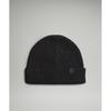 Lullulemon Close-Fit Wool Blend Ribbed Knit Beanie Blk