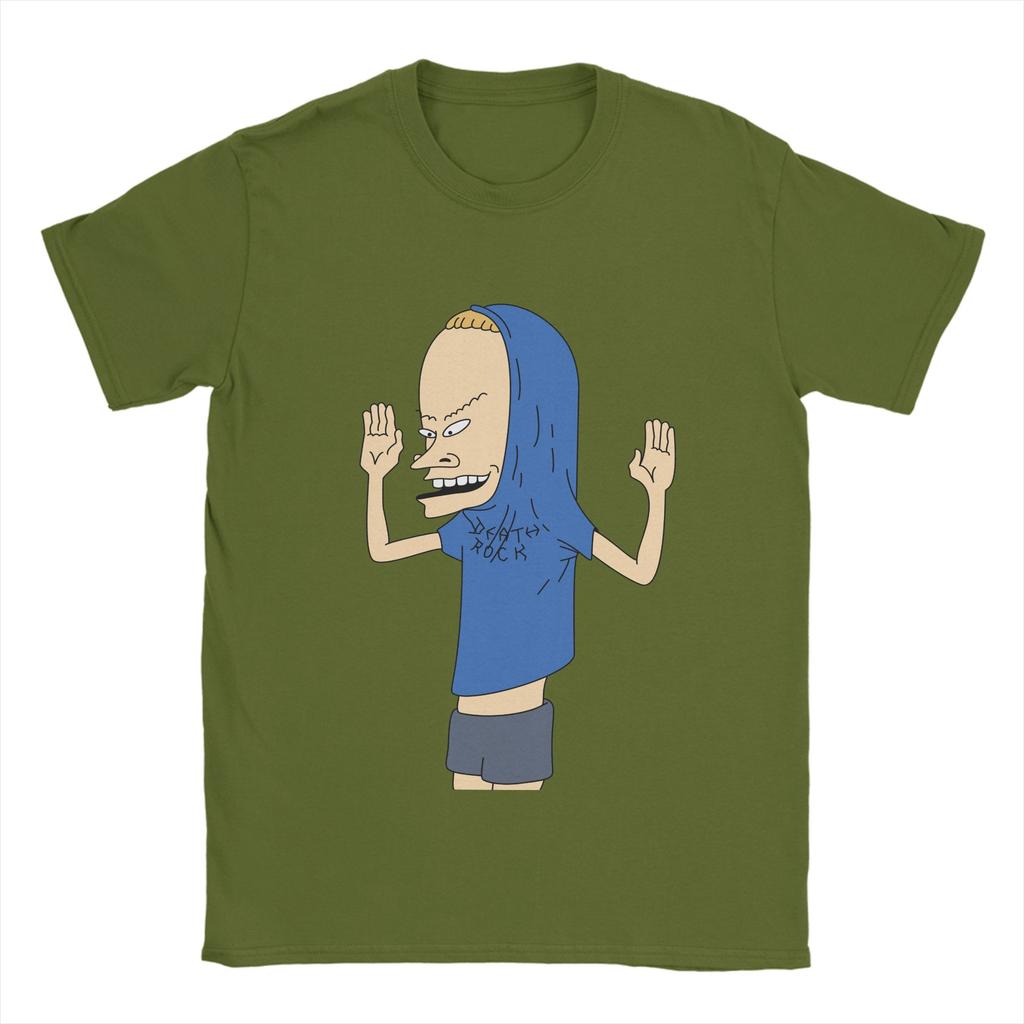 MTV Beavis And Butthead 4 TShirt for Men Women  Awesome Pure Cotton Tee Shirt O Neck Short Sleeve T Shirts Summer Clothing