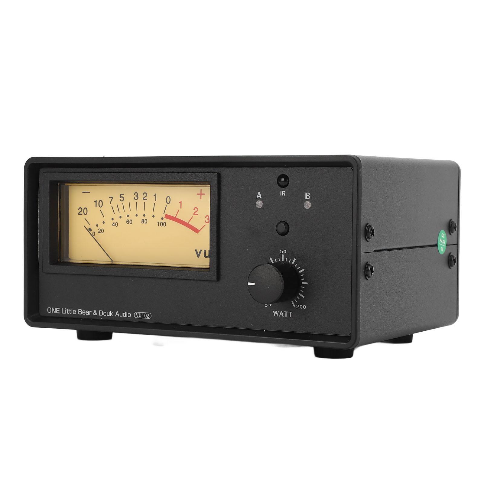 

200 Вт 2 в 1 выход 1 в 2 выход усилитель селектор динамиков пульт дистанционного управления измеритель уровня VU аудио сплиттер