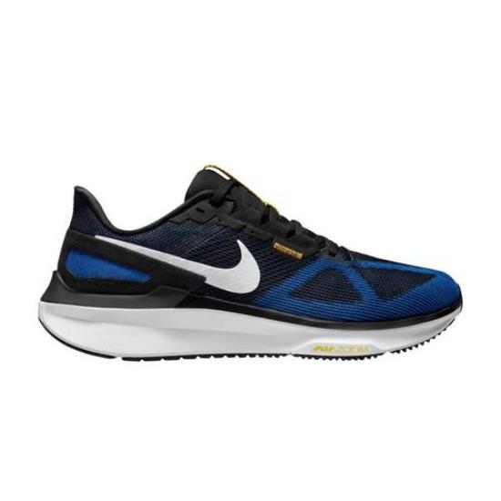 Nike Chaussures Homme Air Zoom Structure 25 'Noir Bleu Course' DJ7883-003