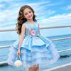 Elegant Formal Dress for Girls: Princess-Style Tulle Ball Gown