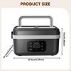 Electric Lunch Box Heat Preservation Portable for Adults Men Women Teens